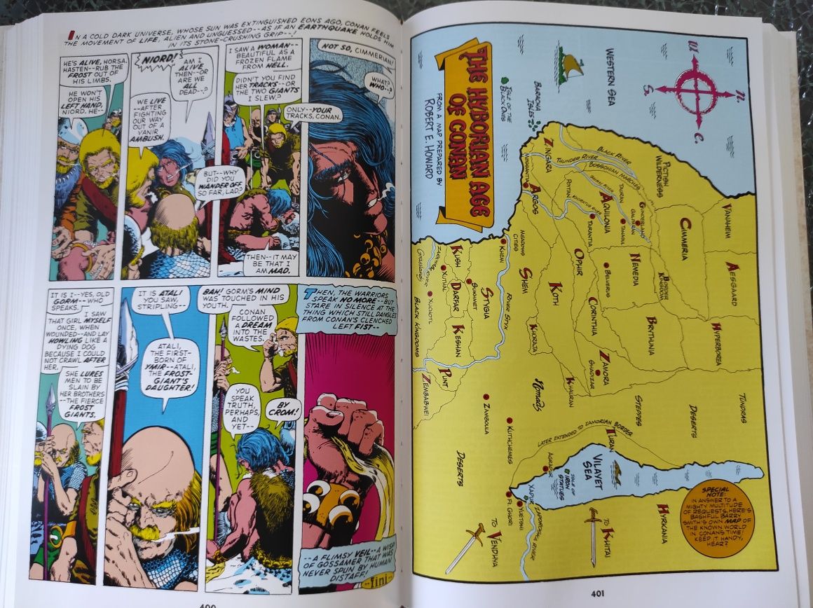 Omnibus Conan Barbarian original marvel years volume 1 banda desenhada