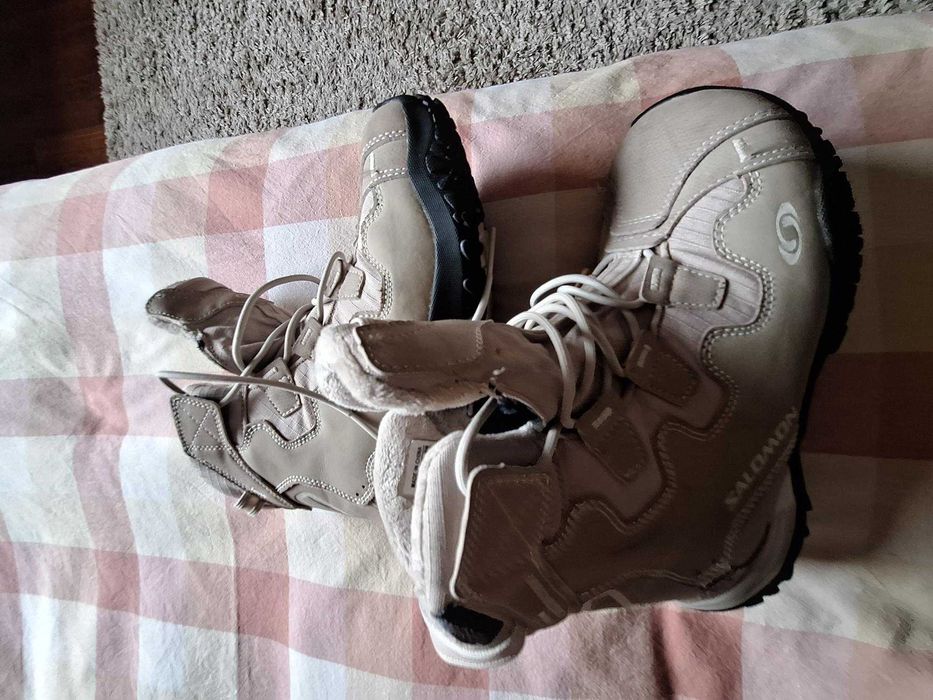Botas para Neve ou esqui para adulto, homem e mulher, usado como novo