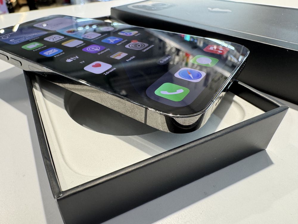 Apple iPhone 13 Pro Max 512gb, bardzo dobry komplet OKSIKOM Tecza