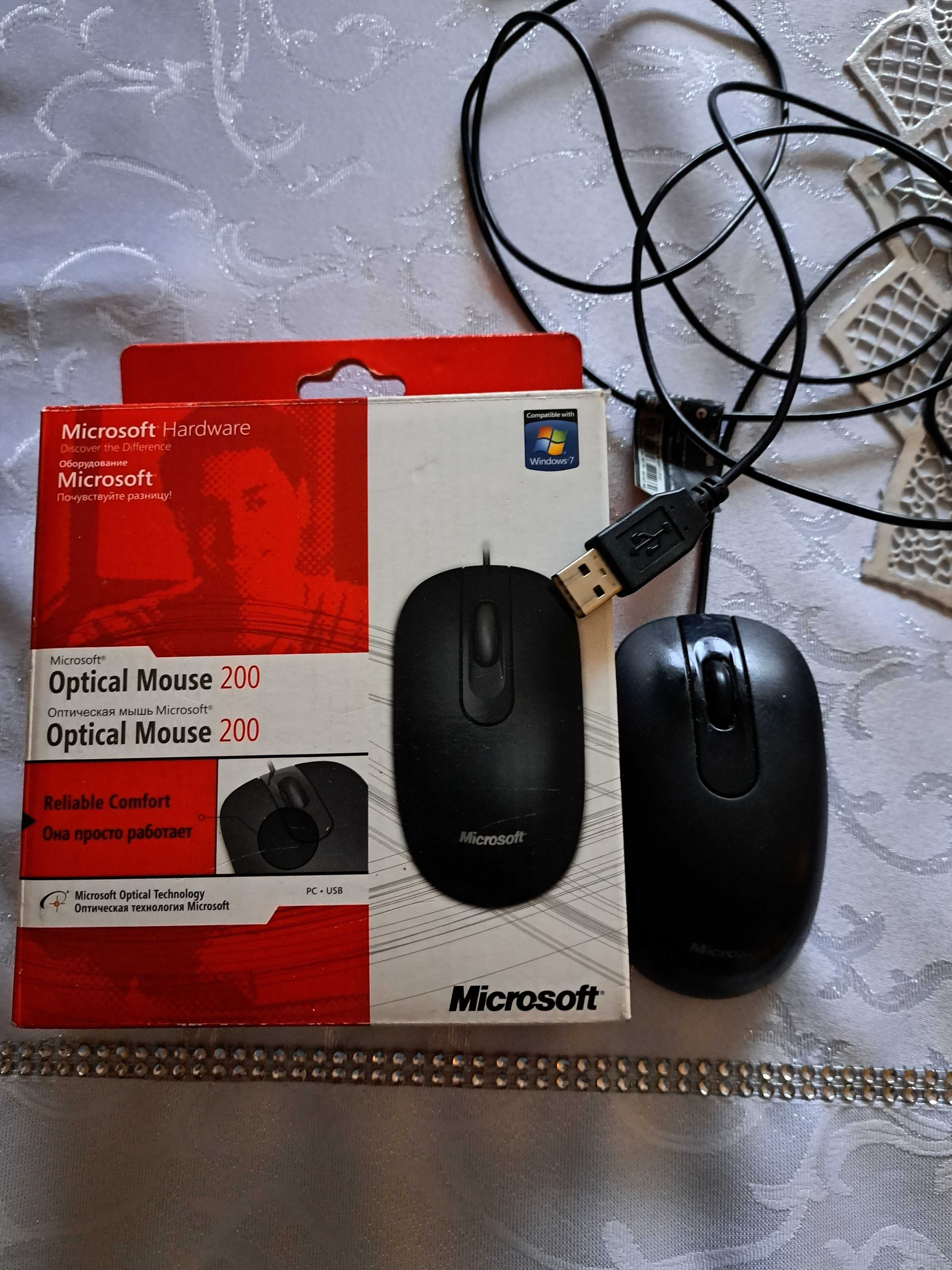 Sprzedam myszkę do komputera Microsoft Optical Mouse 200