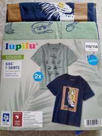 T-shirts dla dzieci dwupak Lupilu nowe