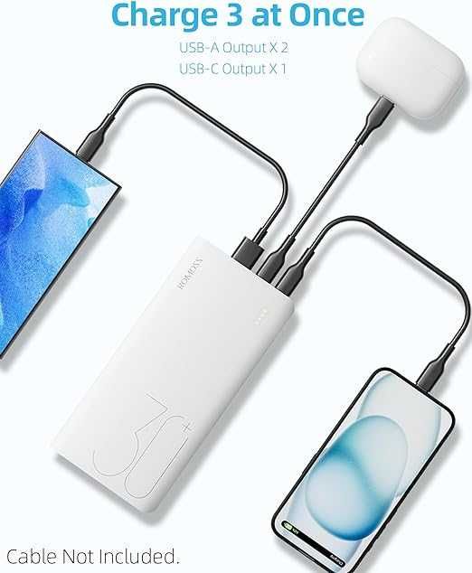 Повербанк Power Bank ROMOSS Sense8+ 30000mah Універс. мобільна батарея