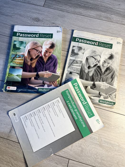 Podręcznik i ćwiczenia Password reset B1+ + aktywny kod i kompendium