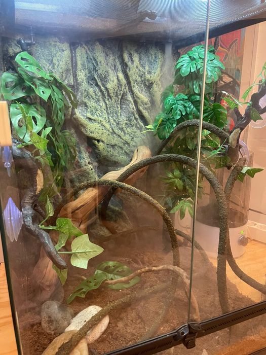 Mesa estante Rack c/ rodas prateleiras p/ Terrario 84cm X 54 x 88cm