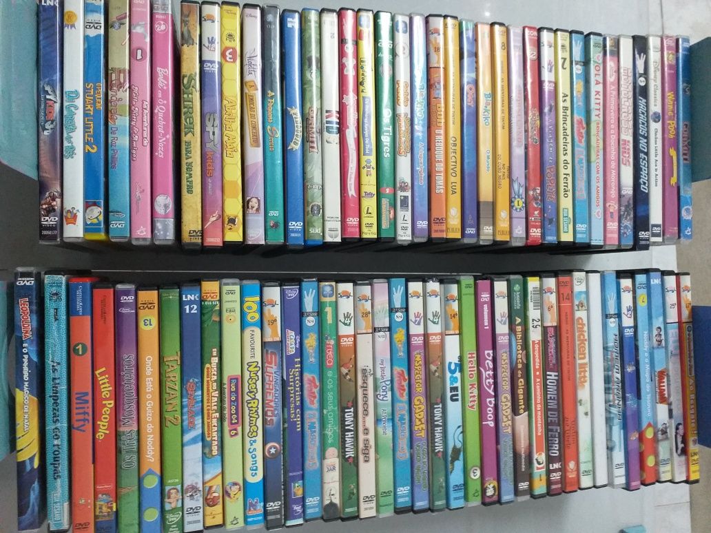 DVD'S de filmes de vários estilos