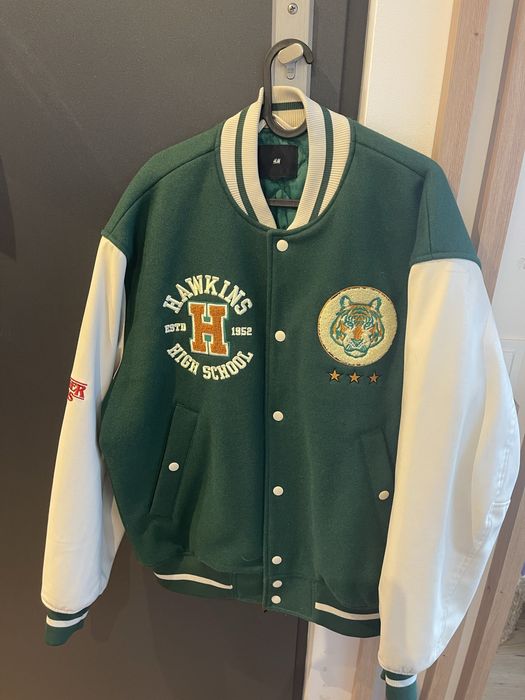 Kurtka Stranger Things Hawkins Tigers H&M rozmiar L