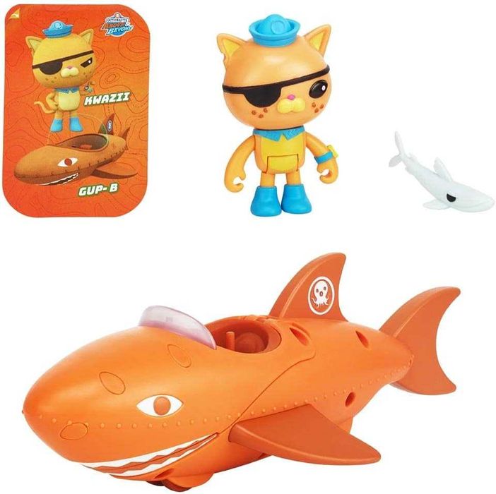 Інтерактивний набір.Пригоди OCTONAUTS Kwazii & Gup B,Квайзі,Шлюб,акула