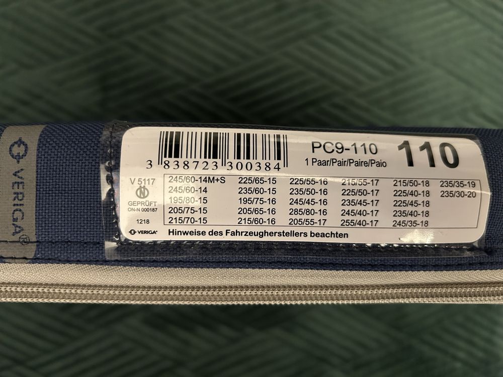 Łańcuchy śniegowe Veriga Pro Compact 9 / 110