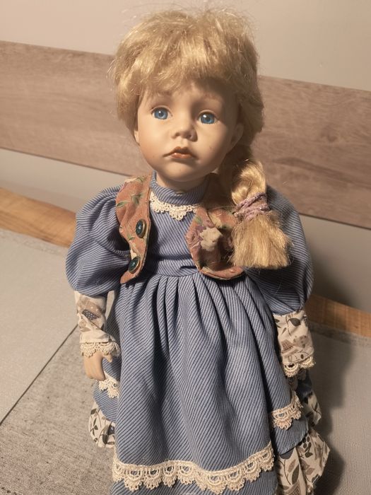 Lalka z porcelany dla kolekcjonera