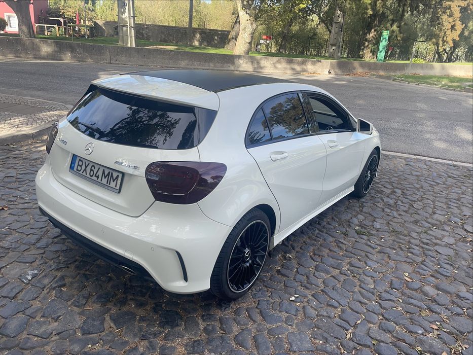 Mercedes A200 CDI AMG LEDS Estofos alcantra e pele