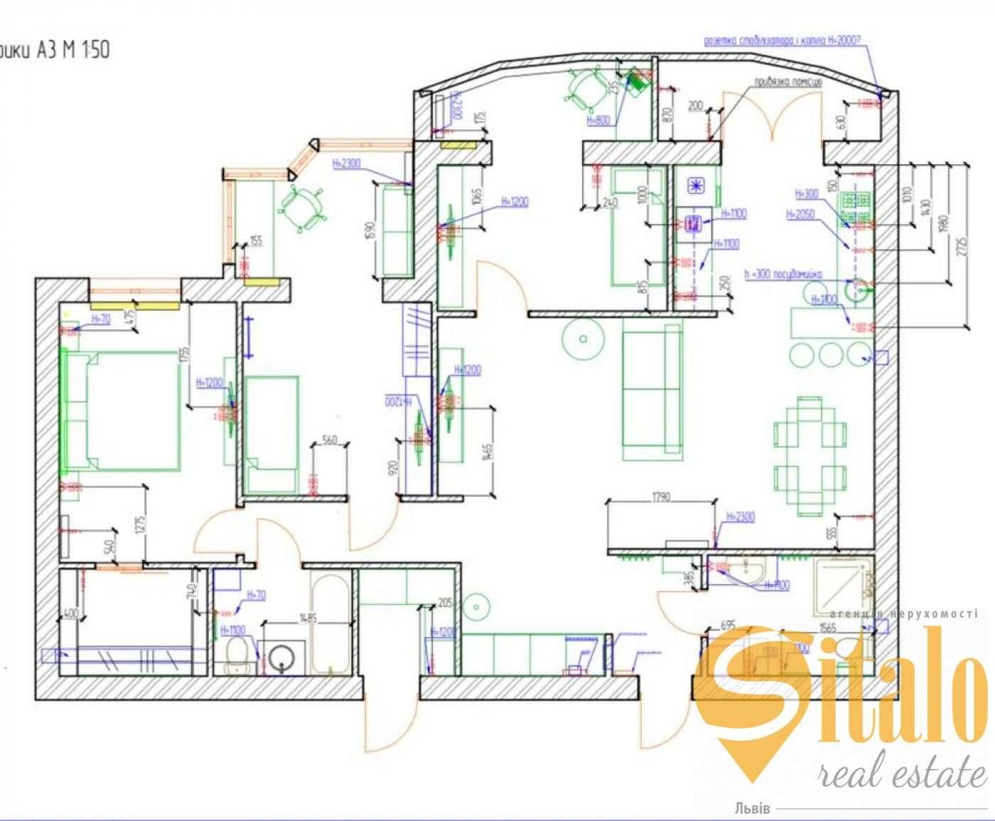 Продаж 3 кімнатної квартири, Пулюя