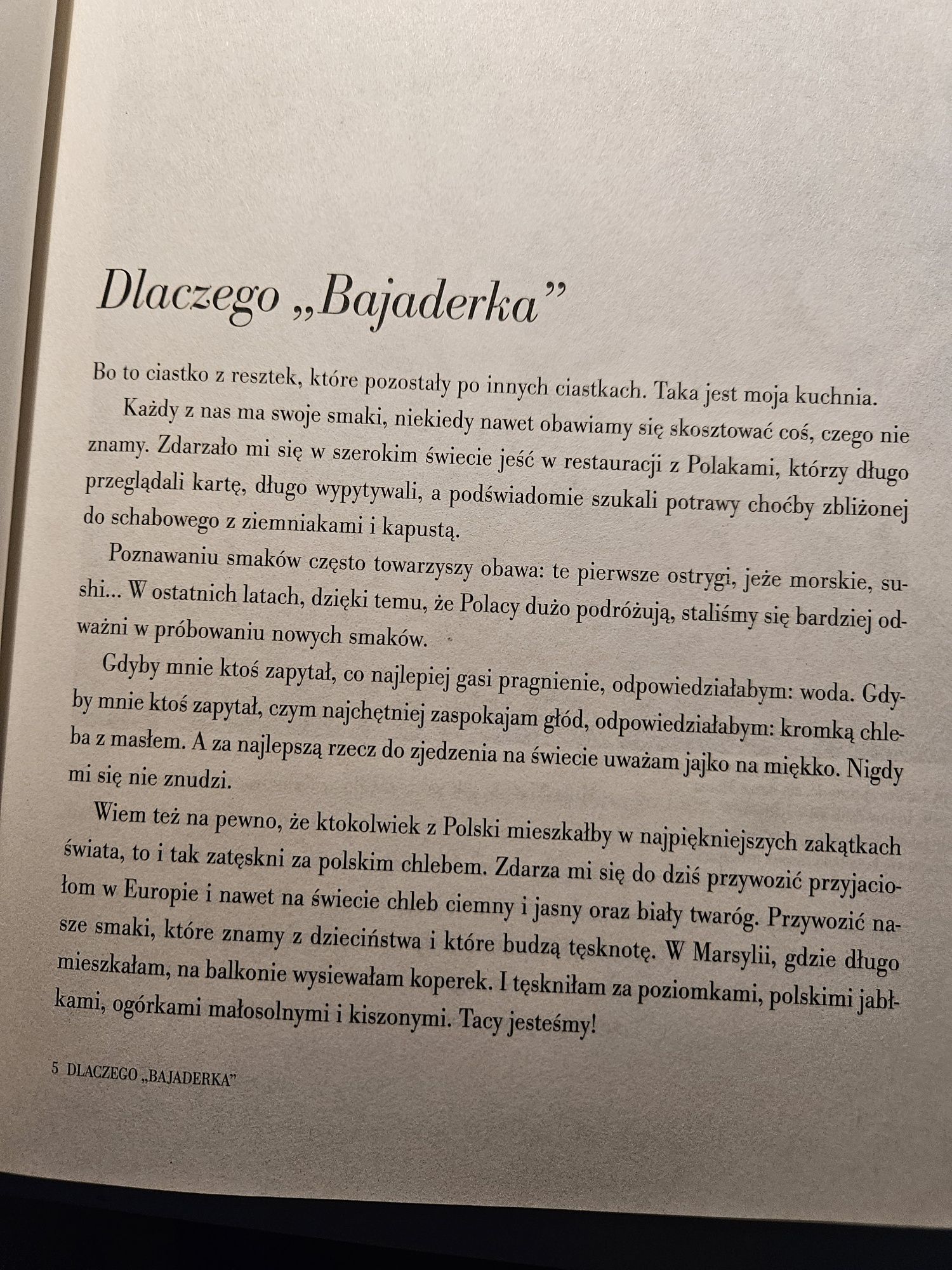 Bajaderka.  Beata Tyszkiewicz