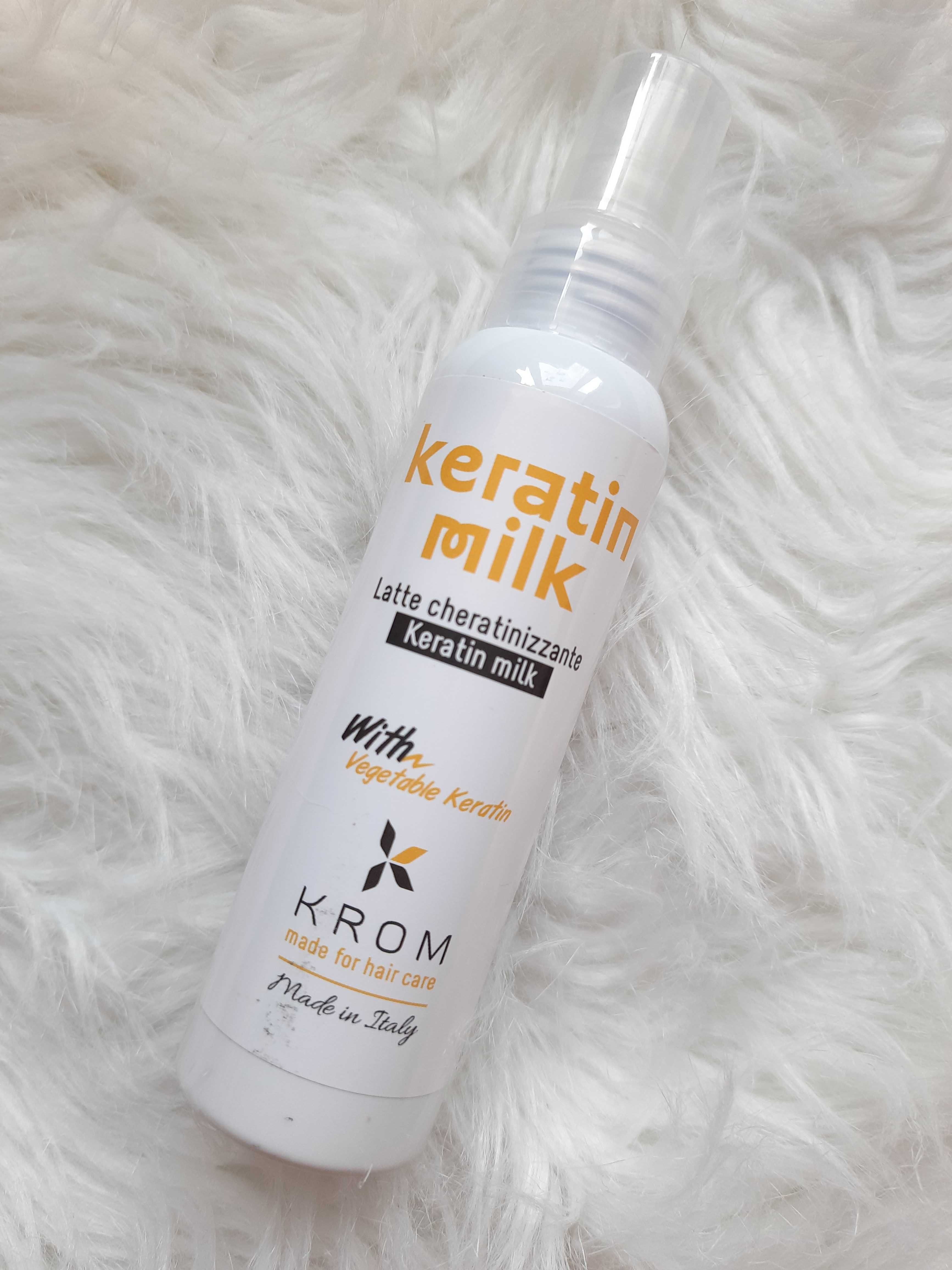 Кератинове молочко для волосся Keratin milk Krom K Style