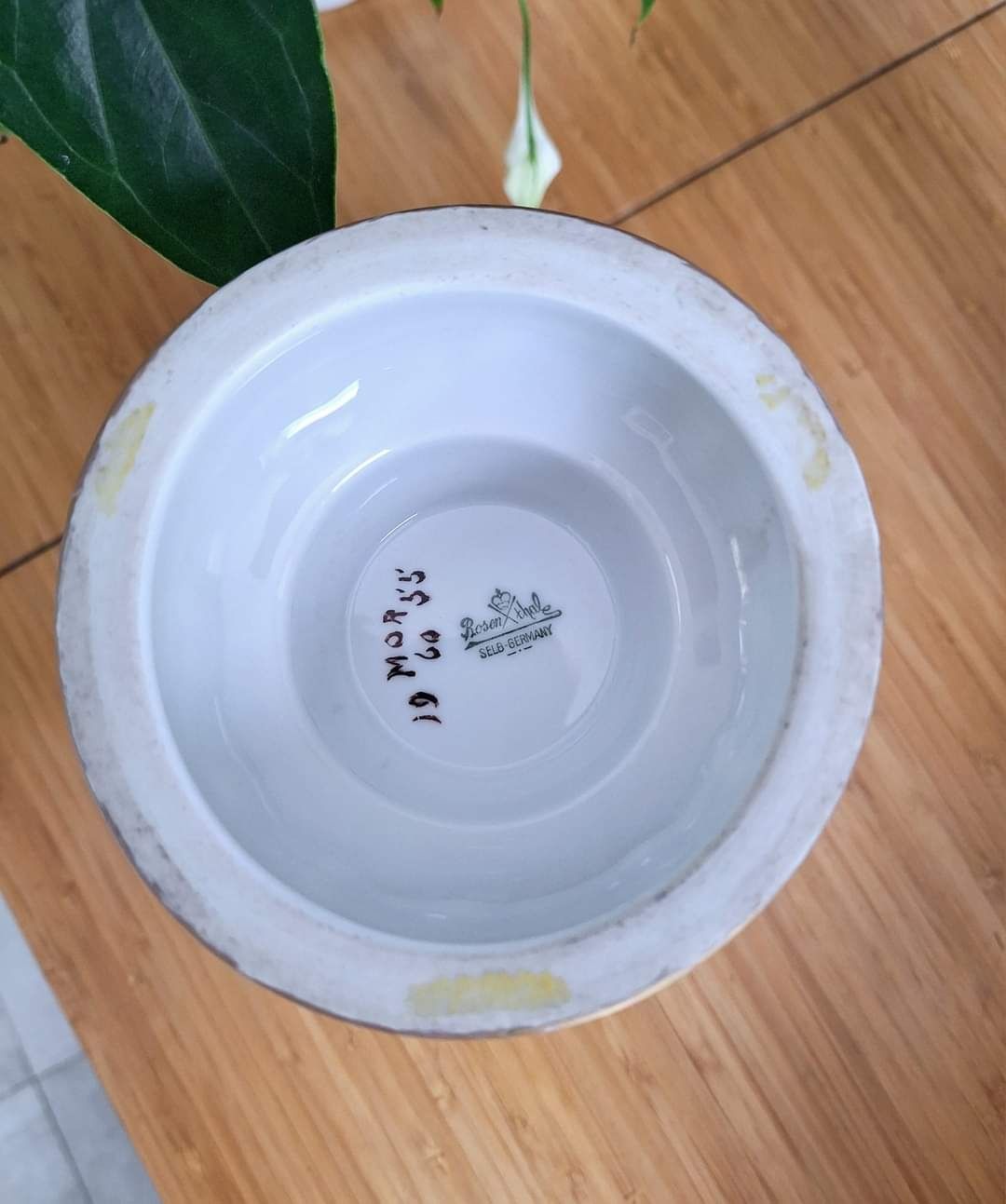 Śliczny wazon Rosenthal Maria ręcznie malowany