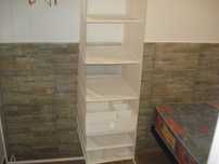 Charriot IKEA branco com cantos arrendondados