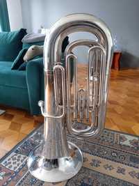 Tuba Bb Amati Ambassador posrebrzana ładny stan