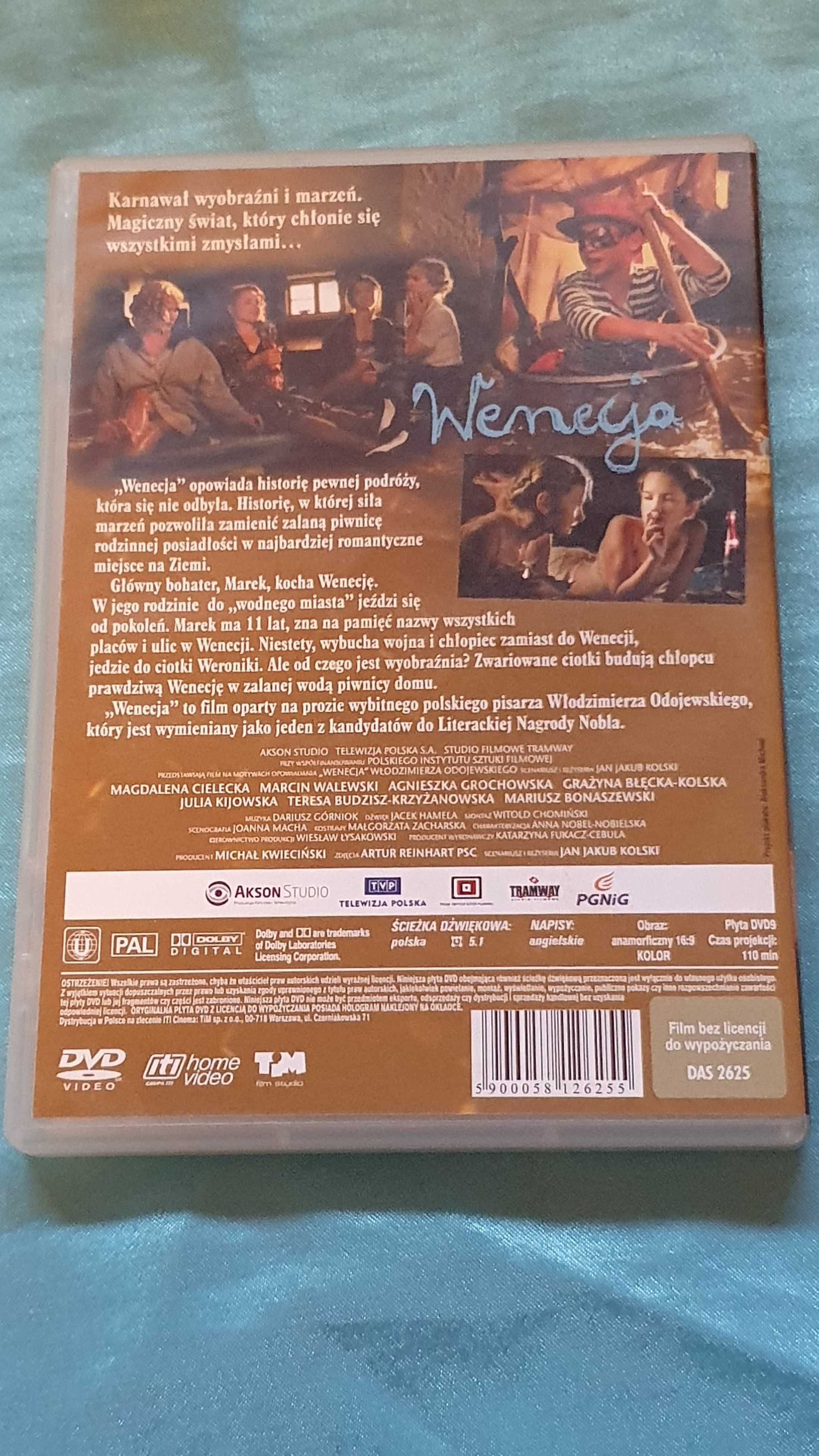 WENECJA  DVD film Jana Jakuba kolskiego