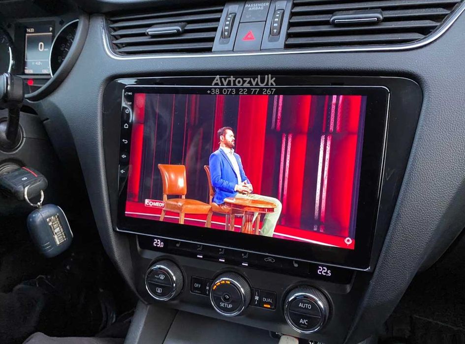 Android 14 SKODA Octavia 3 A7 A8 Октавия 3 А7 А8 CarPlay GPS Магнитола