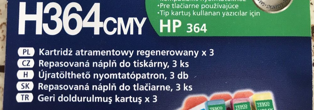 HP kolorowy tusz / kartridż do drukarki zamiennik
