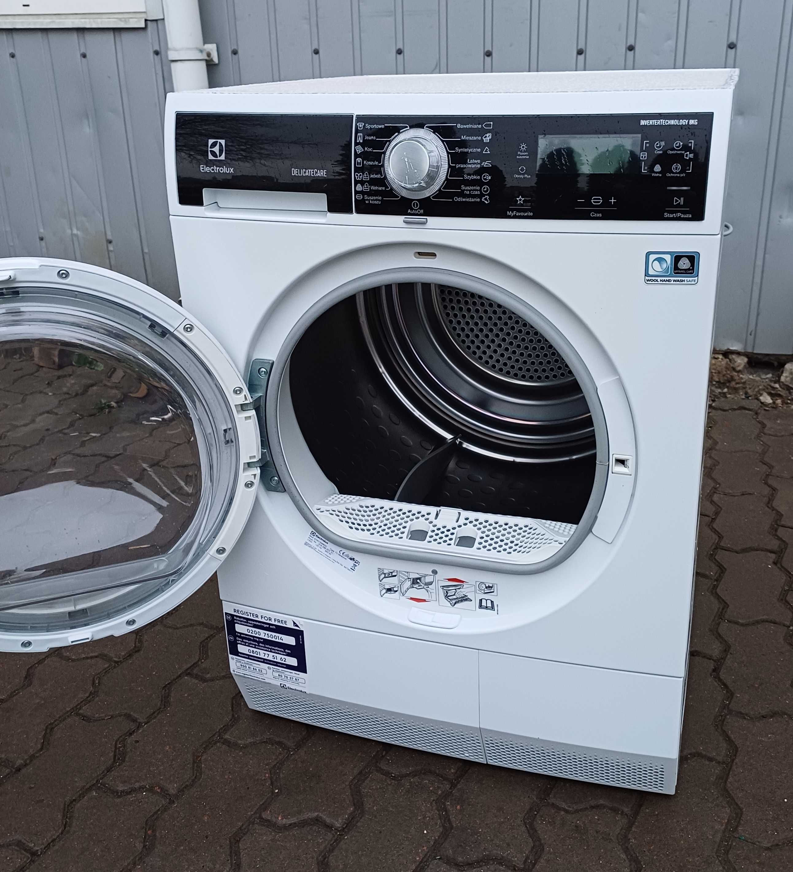 Сушильная машина Electrolux EDH13488GC 8кг корзина для шерсти и обуви