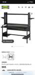 Biurko Ikea  Fredde gamingowe