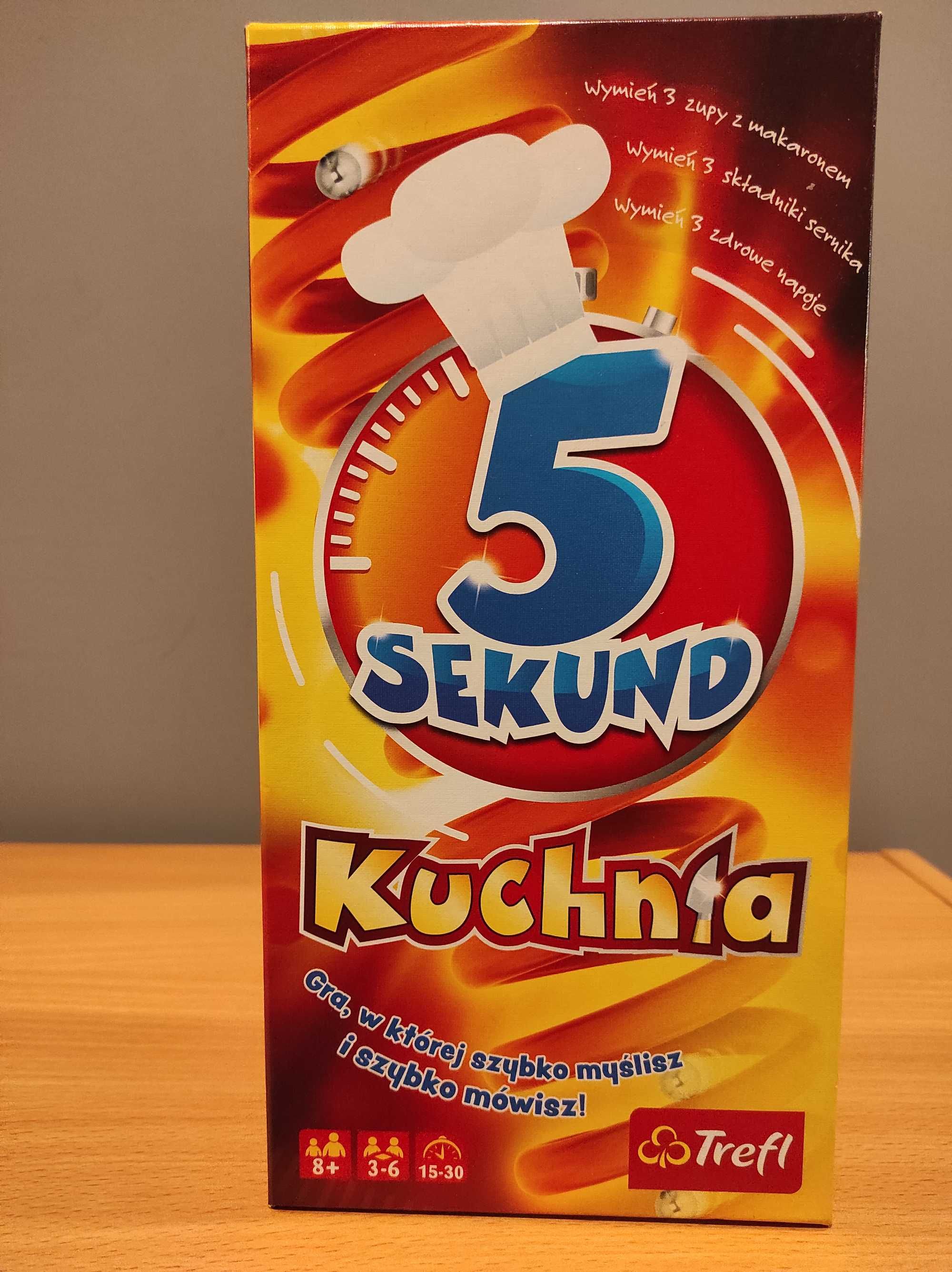 Gra 5 Sekund Kuchnia Trefl