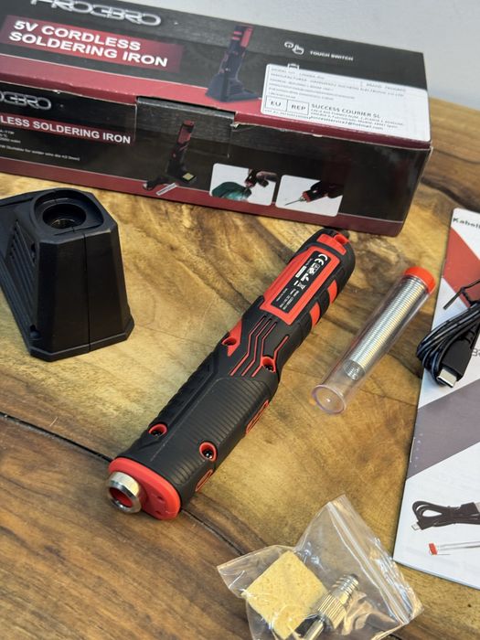 Бездротовий Паяльник Frogbro з РК-дисплеєм