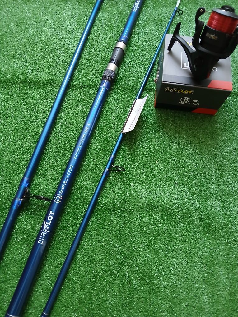 Cana pesca surfcasting com carreto 7000