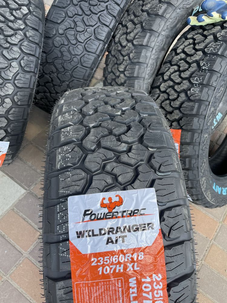 грязева резина колеса 235/60 R18 AT nissan ford ssangyong Mitsubishi