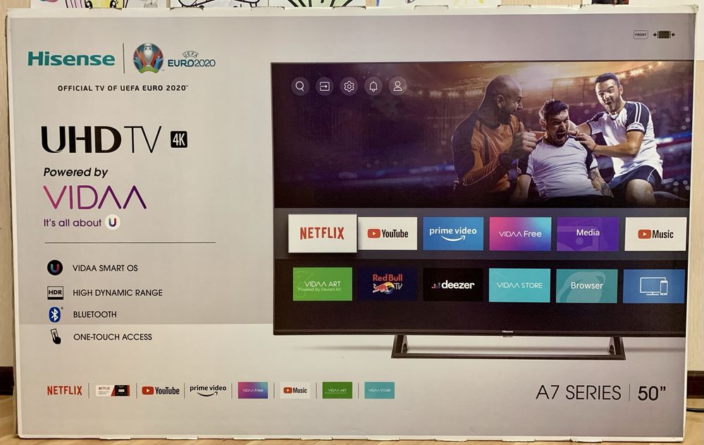 Телевізор Hisense 50A7 (EU)