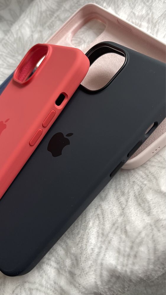 Силиконовый чехол Apple iPhone 15 Silicone Case MagSafe