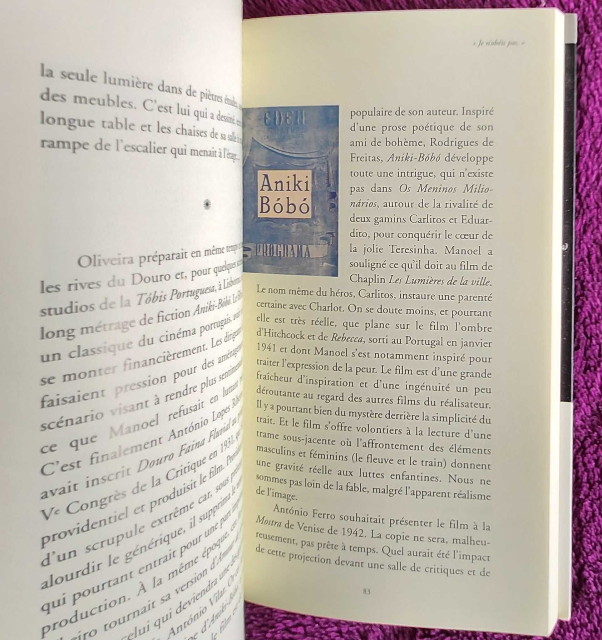 Jacques Parsi- Manoel de Oliveira: Cineaste Portugais XXéme Siecle