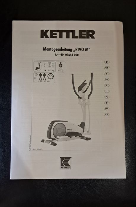 Продам орбітрек Kettler Rivo M 7643-000