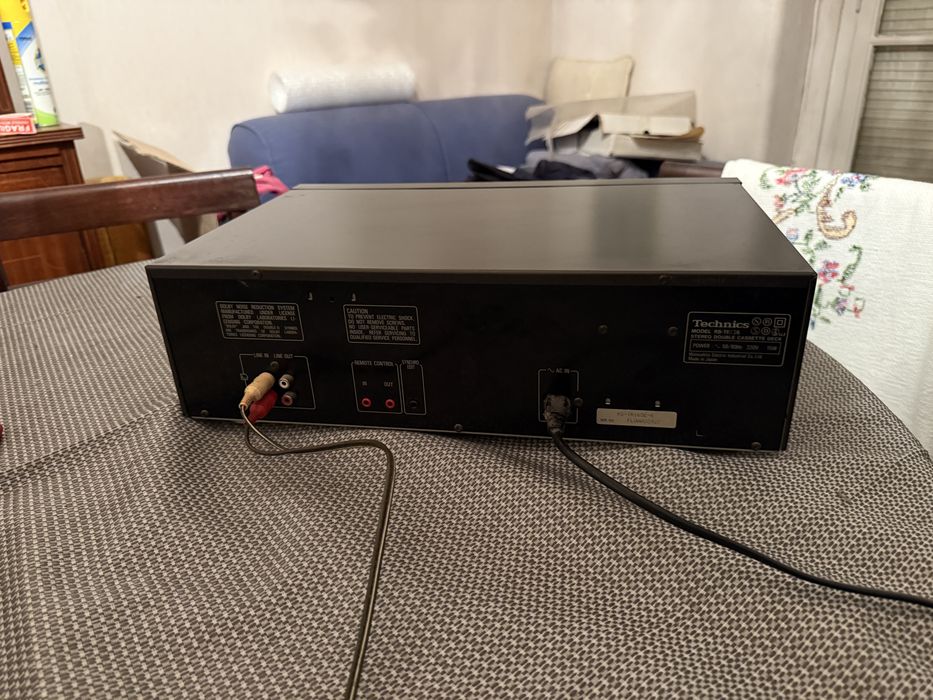 Leitor de cassetes duple Technics HX PRO