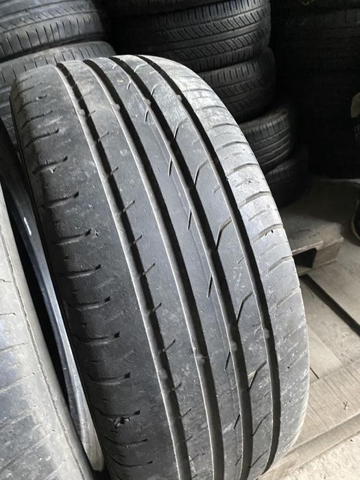 235.50.18 Continental 2шт лето БУ склад шины резина из Европы 50 R18