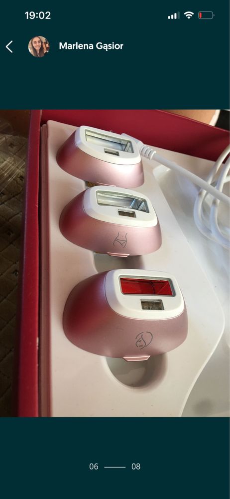 Depilator swietlny philips lumea