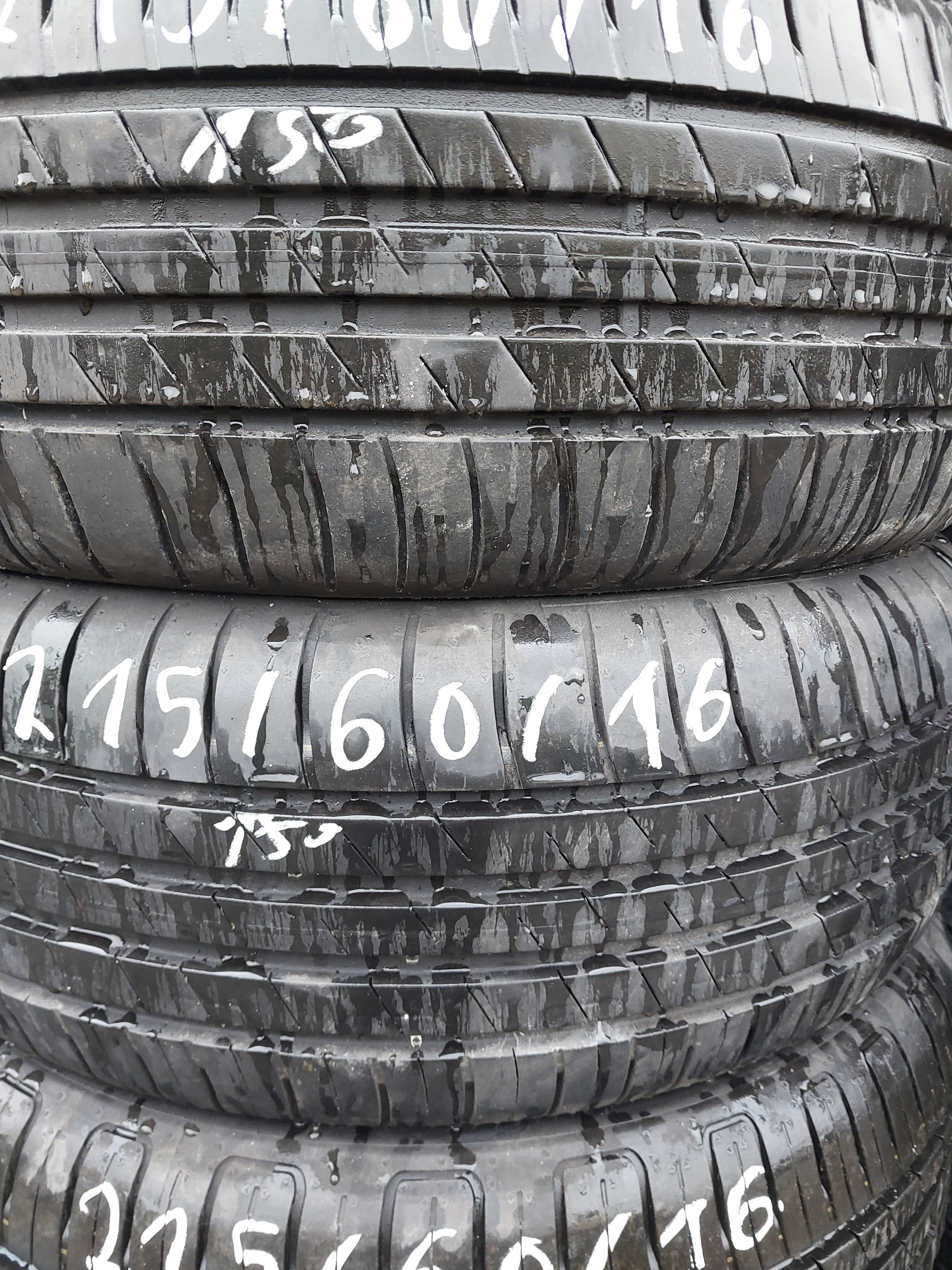 Opony letnie używane 215/60/16 Goodyear 7mm okazja Toruń!!!
