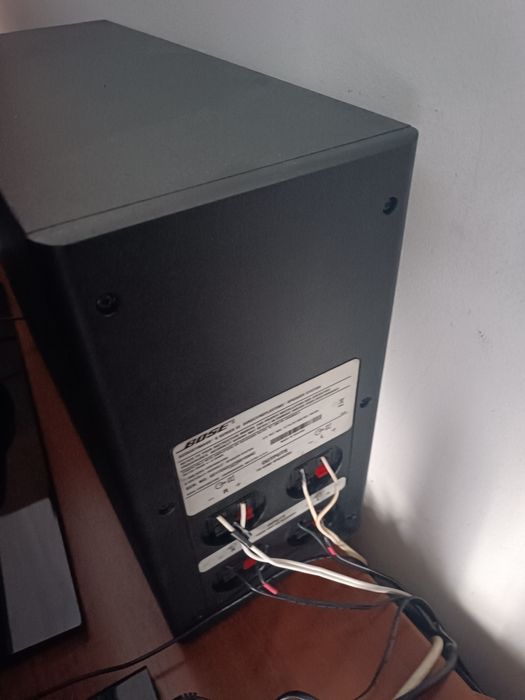 BOSE AcMass5 S3 + topos redline+ suportes