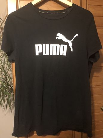 Nowy podkoszulek koszulka czarna Puma L