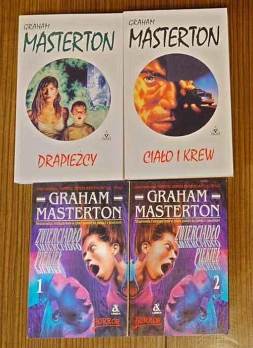 Graham Masterton - 4 sztuki