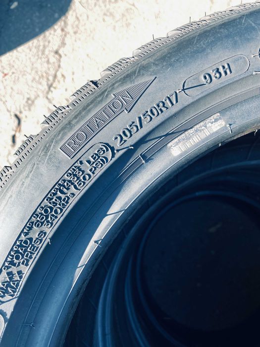 205 50 17 Michelin Pilot Alpin 5 90% Зима 2023 Гарантія