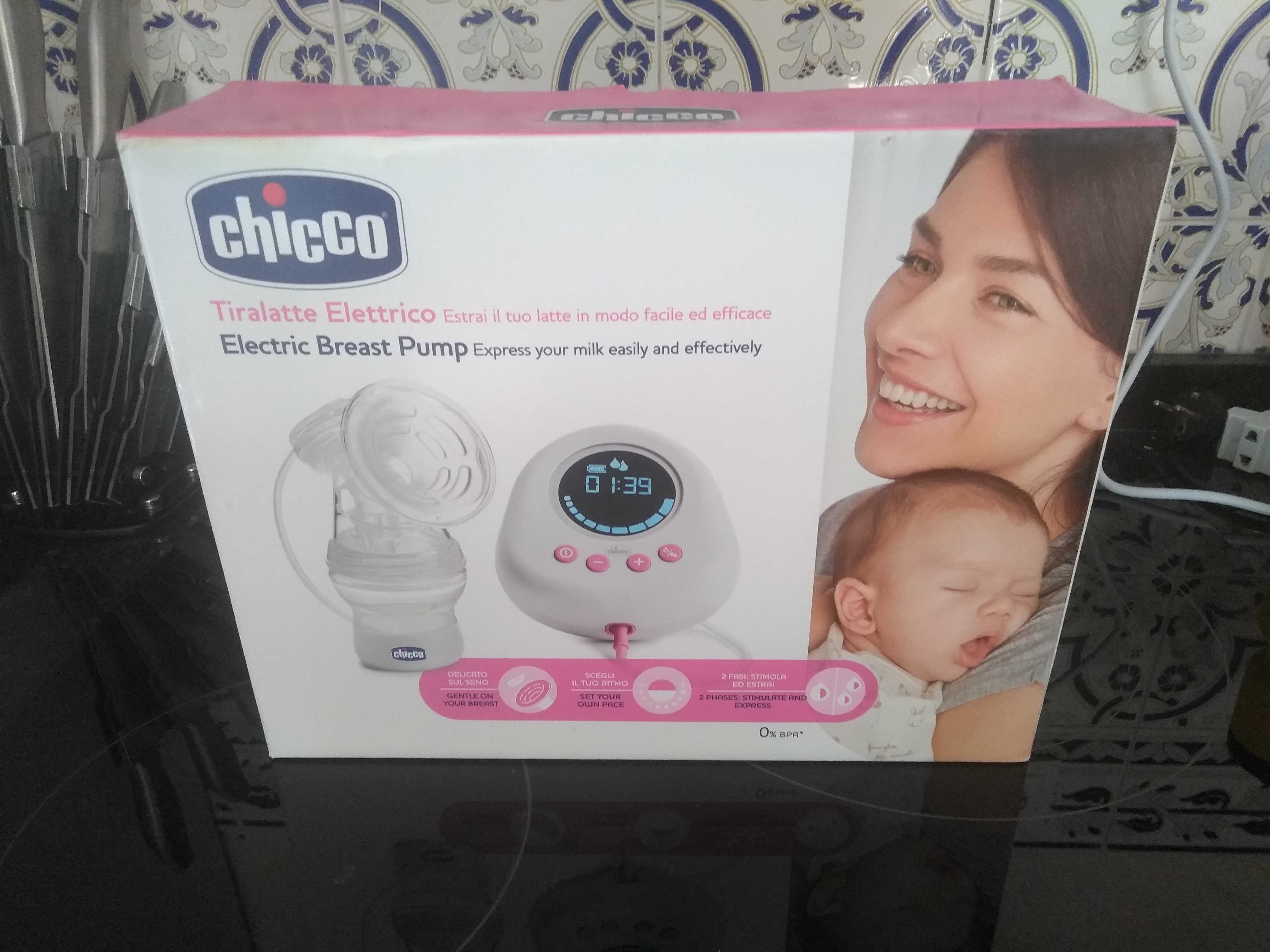 Bomba de tira leite eletrica