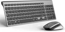 JOYACCESS Bezprzewodowa Klawiatura i Mysz 2400 DPI - Ergonomiczna