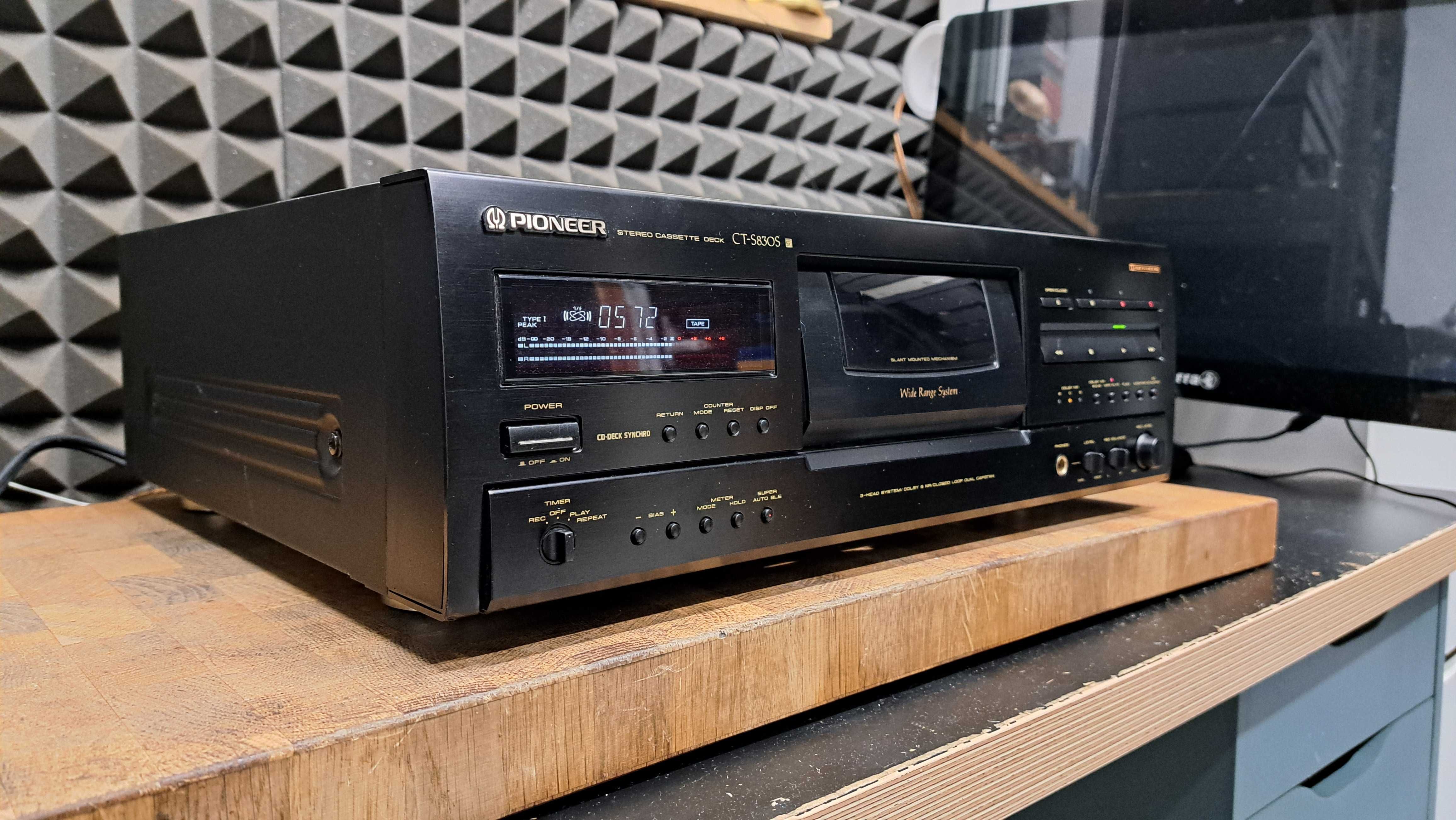 Deck Pioneer CT-S830S 3head