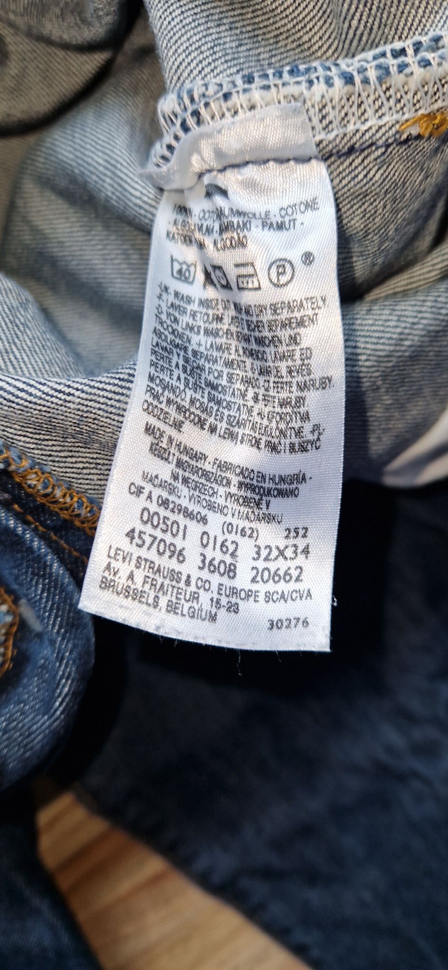 LEVIS 501 32/34 spodnie jeansy męskie