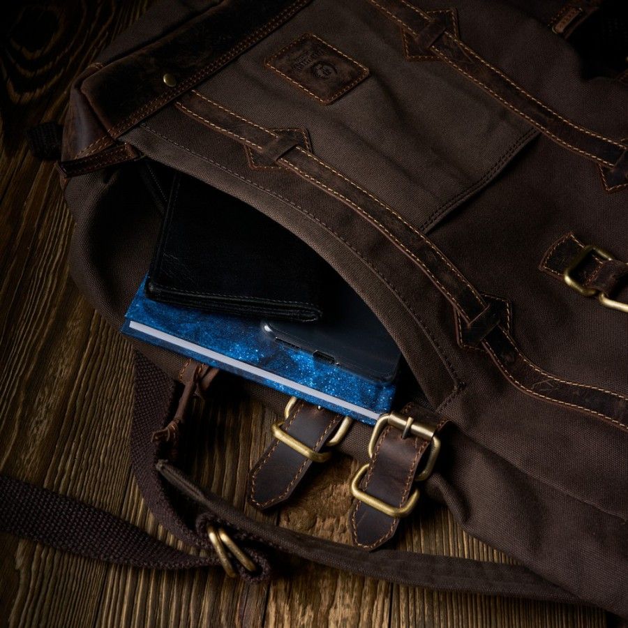 solidny plecak trekkingowy paolo peruzzi t-40-br