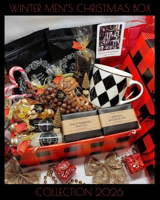 Подарунок чоловіку, коханому на Новий рік, подарунковий бокс для нього