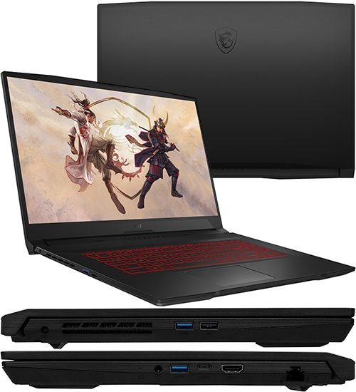 MSI Katana gf76 I7 RTX3060 17"