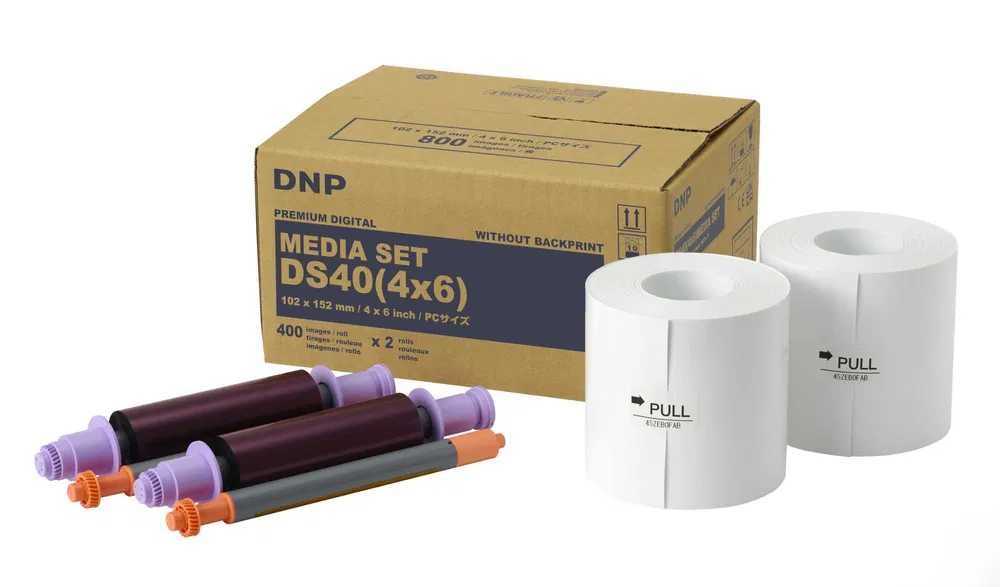 NOWY PAPIER do DNP DS40 - papier 10x15cm - NOWY DS40(4x6)
