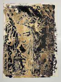 Vhils Serigrafia-Cycle